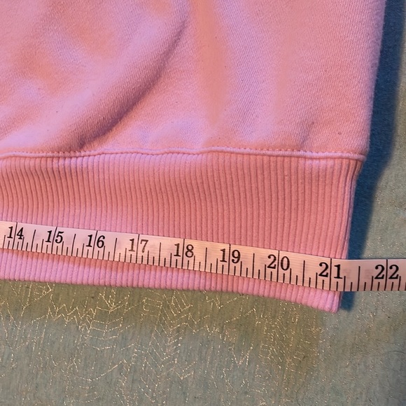 A new day XL light pink sweatshirt 26” pit-pit 22” long relaxed fit crew neck - Picture 3 of 13